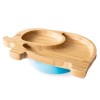 PLATO BAMBOO ELEFANTE AZUL ECO RASCALS