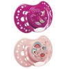 chupetes dinamicos silicona folky niña 3-6 m ( 2 inu)